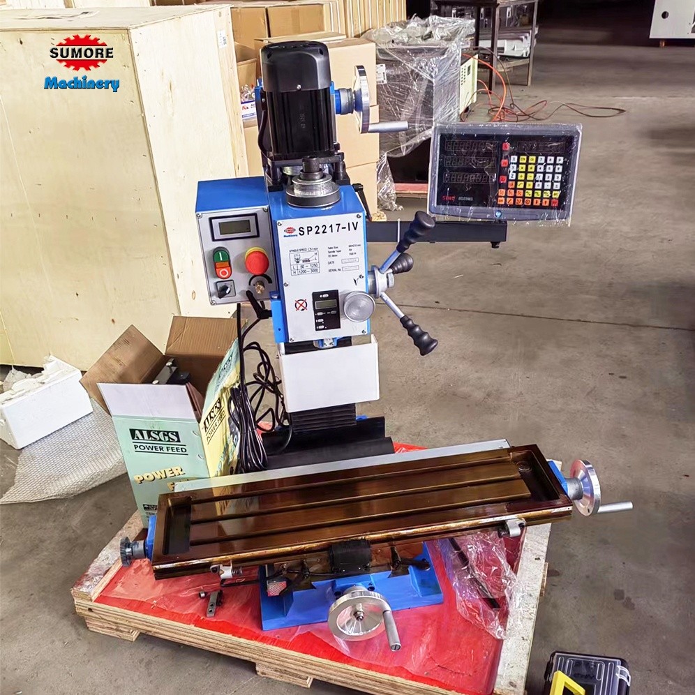 Kleine tafelmodel freesmachine voor het maken van mallen