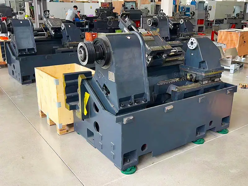 schuin bed CNC-draaibank 2