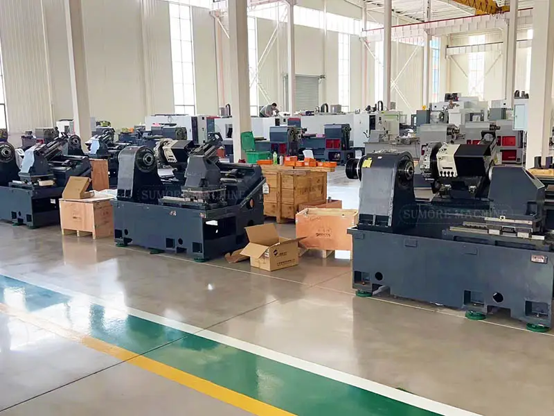 schuin bed CNC-draaibank 1